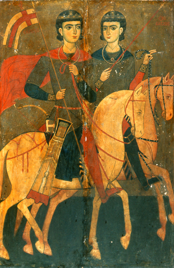 Icon of Saints Sergius and Bacchus